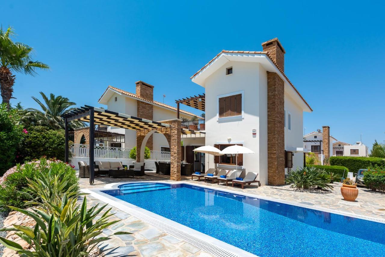 Sea Front Costa Blu By Ezoria Villas Ayia Napa Exterior photo